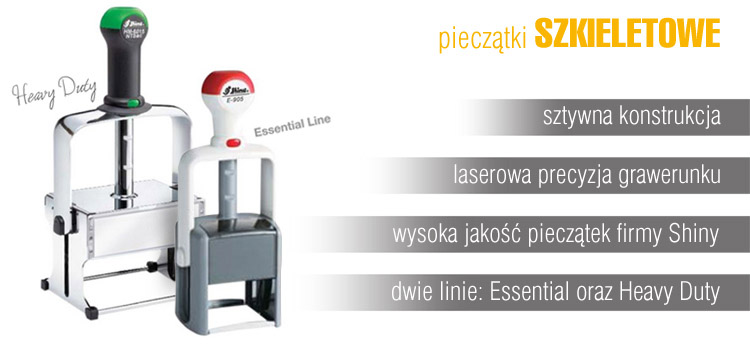pieczątki szkieletowe