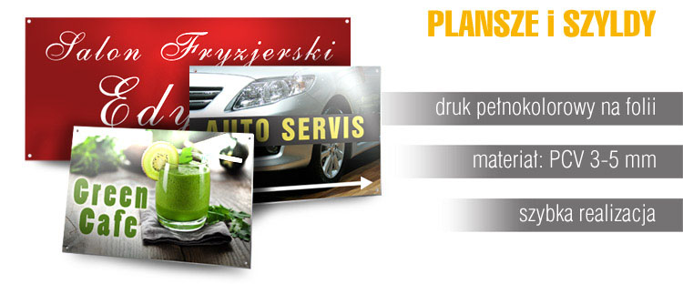 tablice tabliczki informacyjne